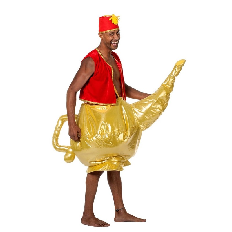 Genie wish-fulfillment costume for men