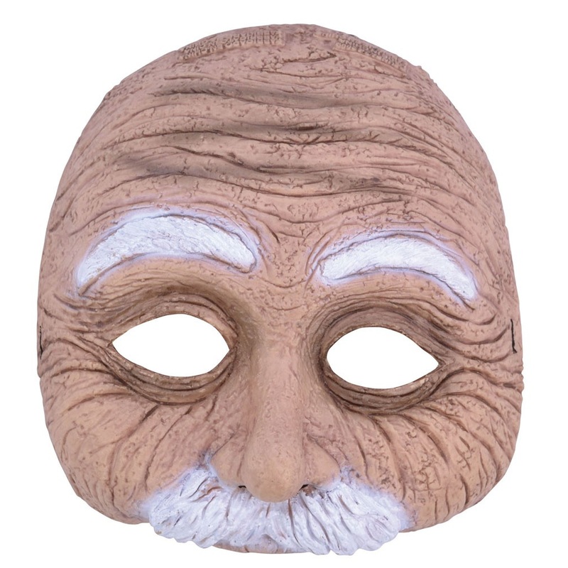 Grandpa Eckard half mask with beard