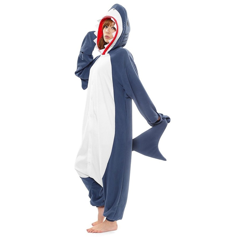 Kigurumi shark costume unisex