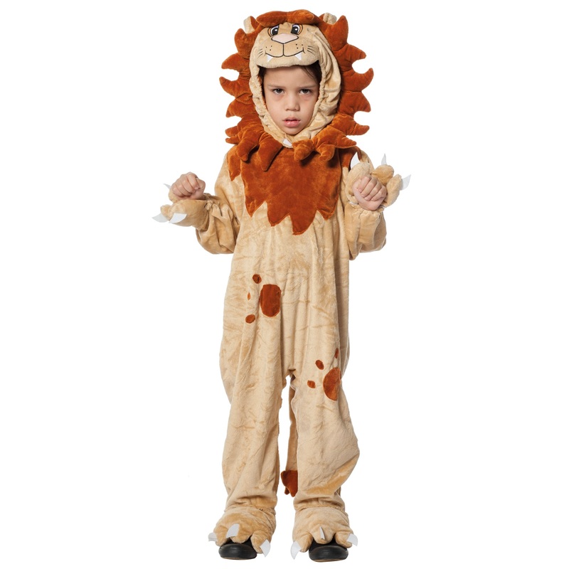 Korvu lion overall child costume 92