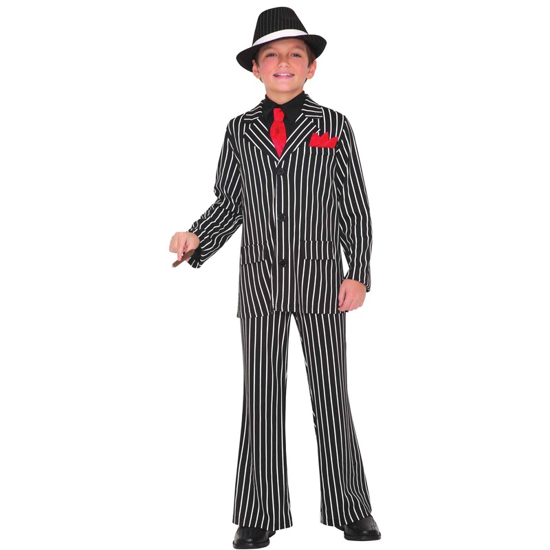 Little Mafia boss Justin child costume