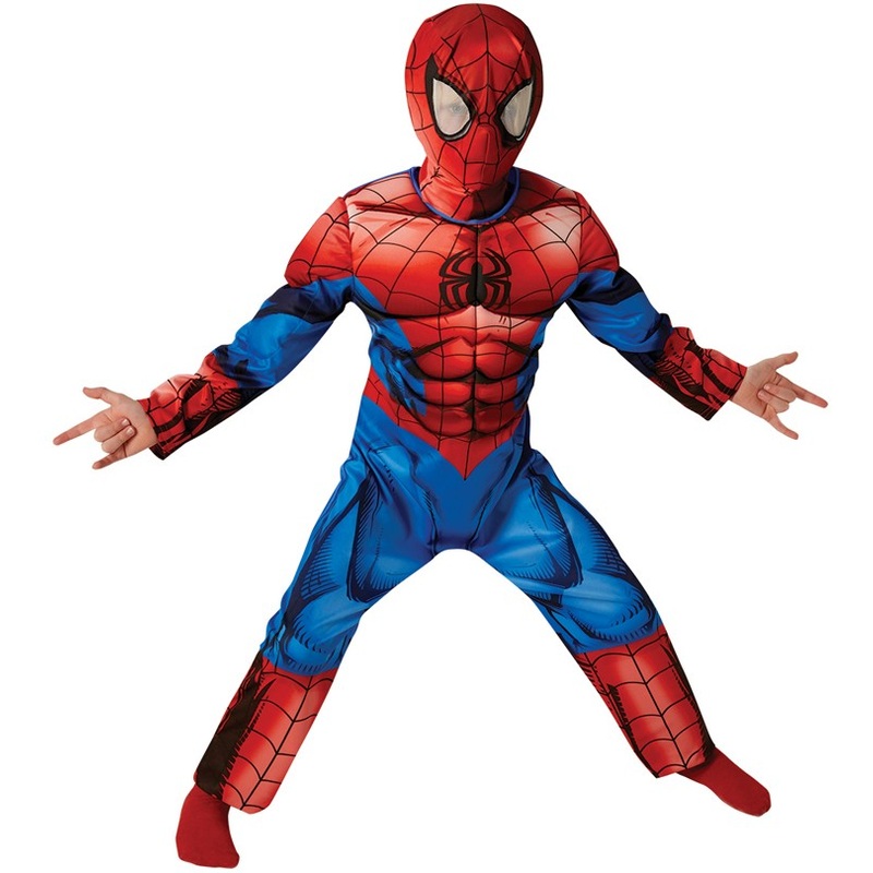 Muscle man Spiderman kids jumpsuit S