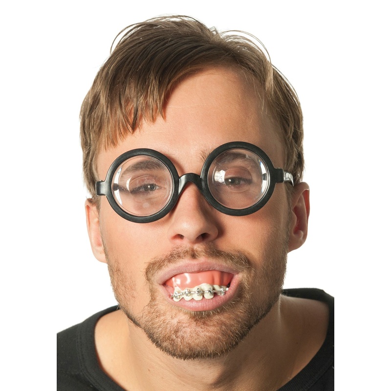 Nerd dental braces dentition