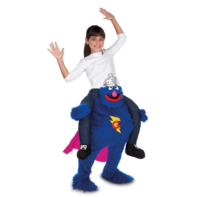 Piggyback Supergrobi costume for children