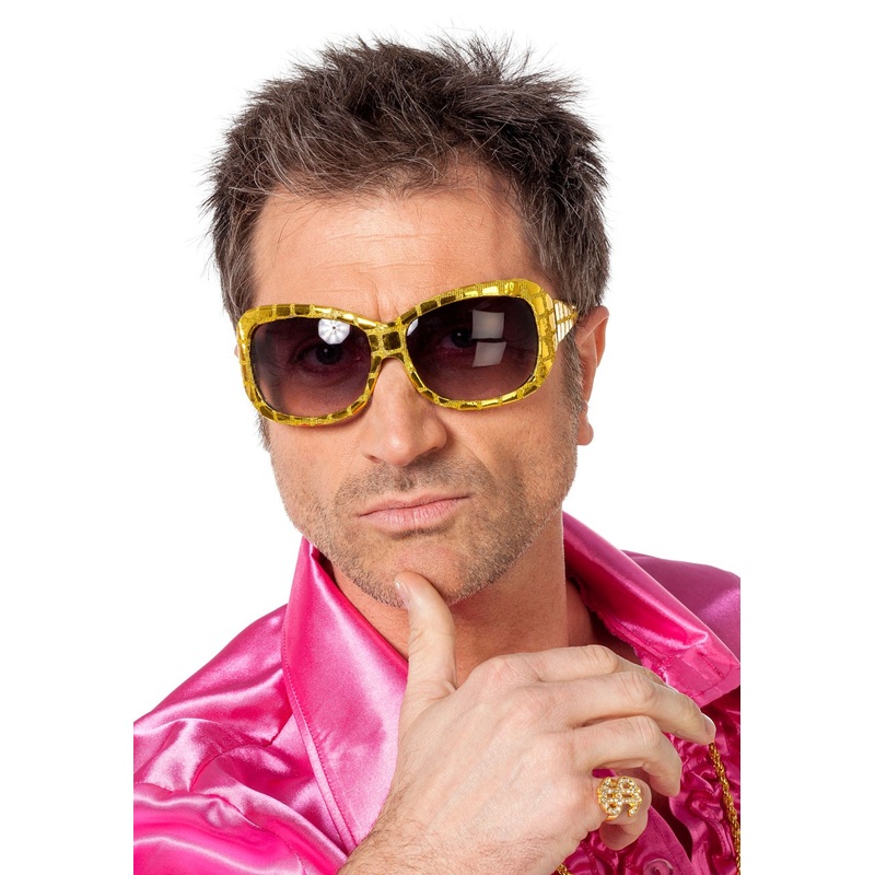 Stylish disco party glasses