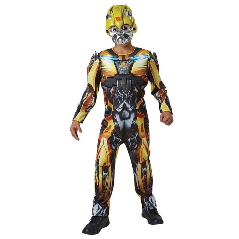Transformers Bumblebee child costume with mask