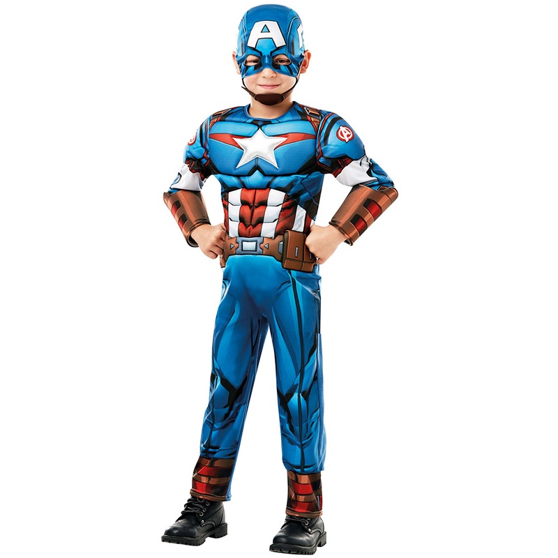 Avengers Assemble Captain America Child Costume Deluxe