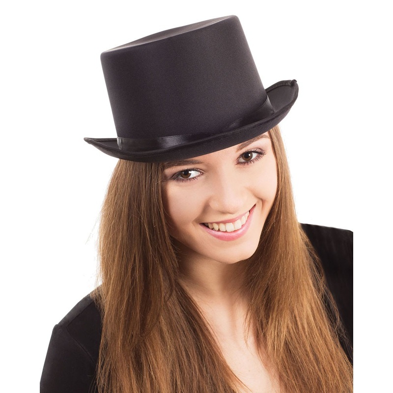 Black classic top hat