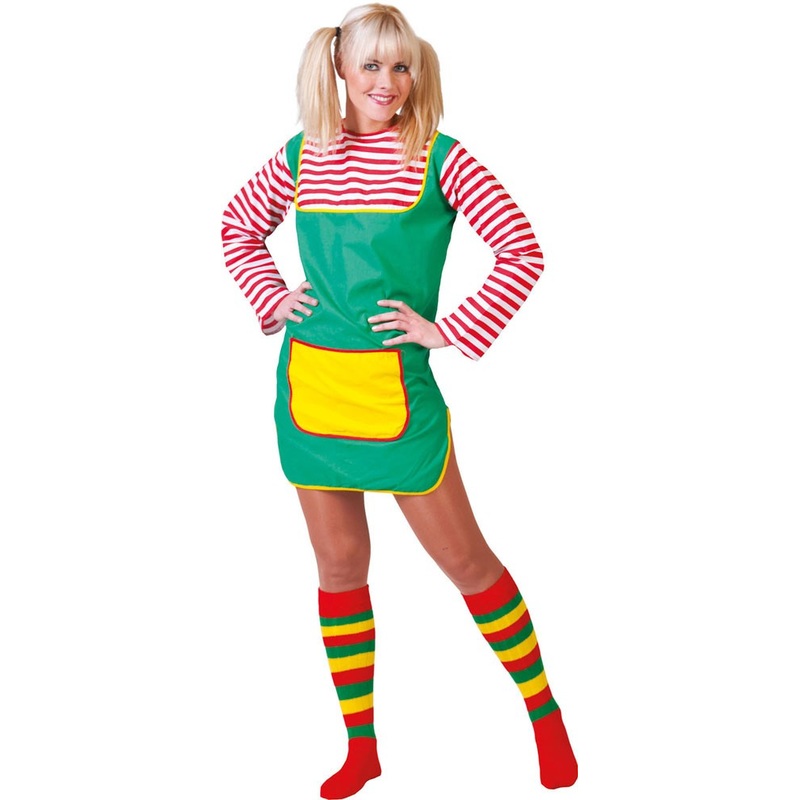 Crazy Charlotta colorful ladies costume 36-38