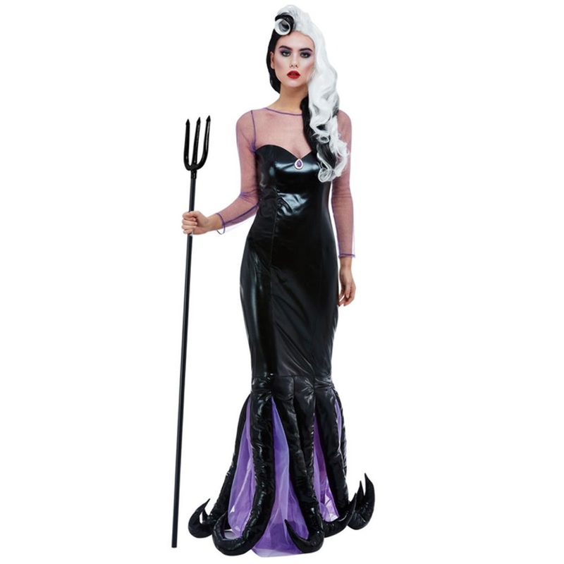 Evil sea witch ladies costume S