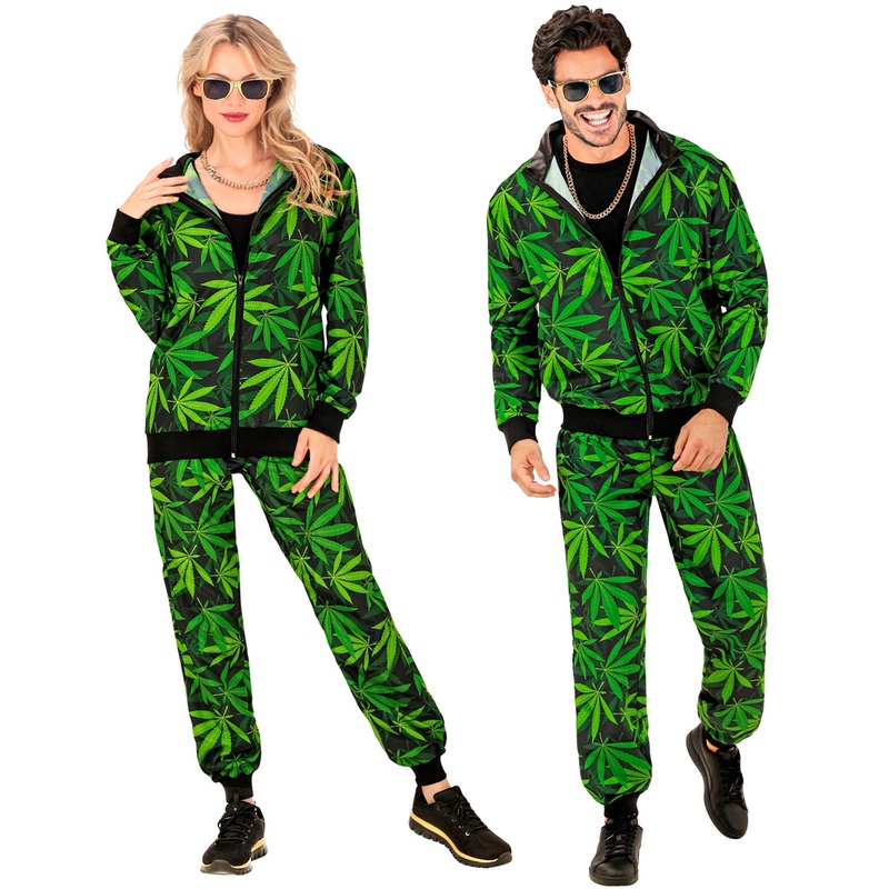 Ganja Party jogging suit for adults S