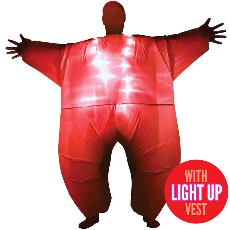 Inflatable mega morph costume