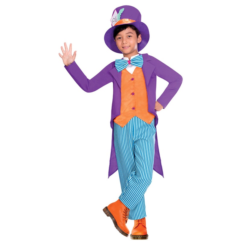 Mad fairy tale mad hatter boy costume