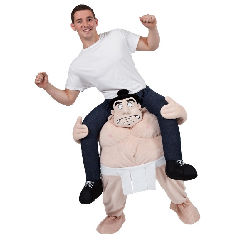 Piggyback Sumo Wrestler Riding Costume