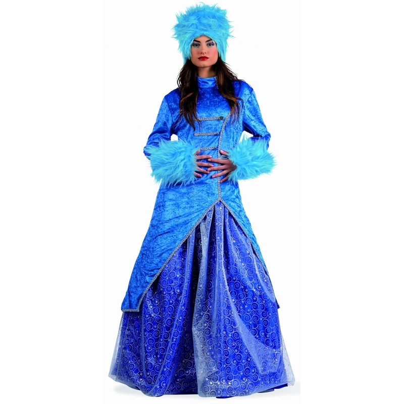 Russian ice queen women's costume S