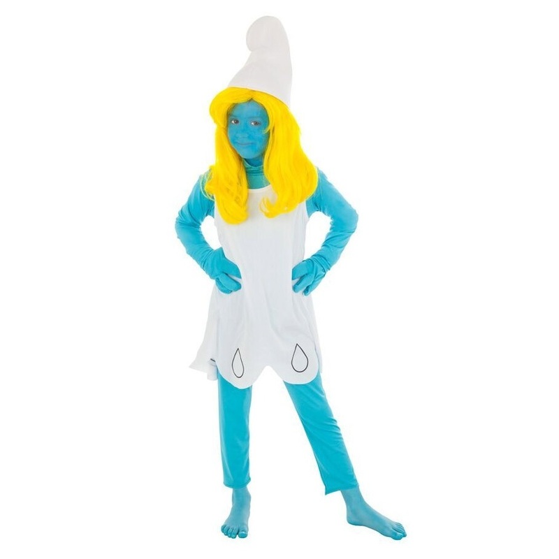 Smurfette girl costume 104
