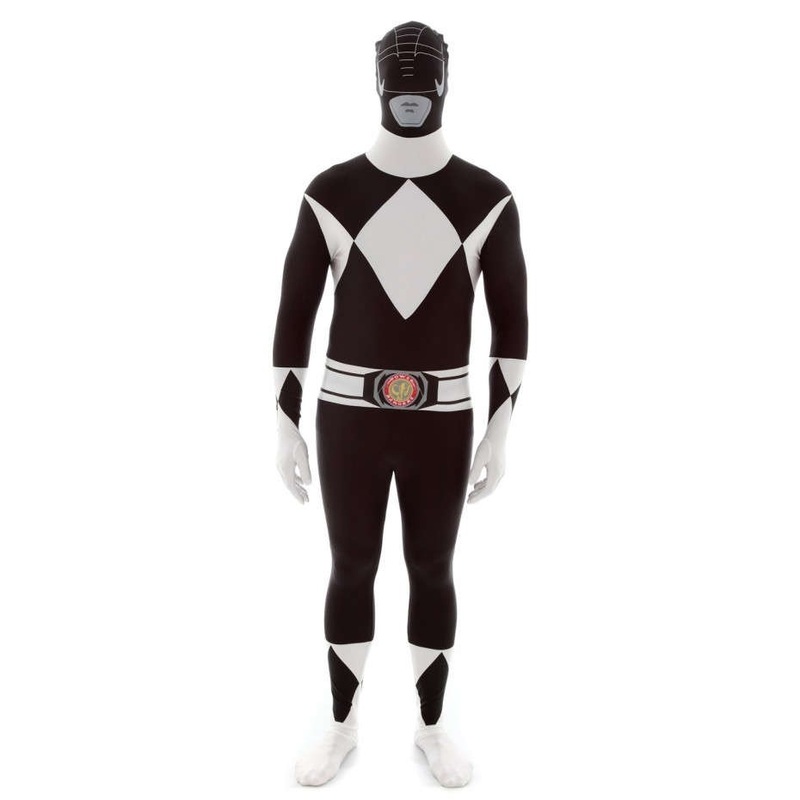 Ultimate Power Rangers Morphsuit black XS