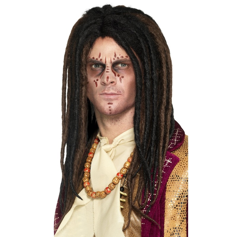 Voodoo master wig for men