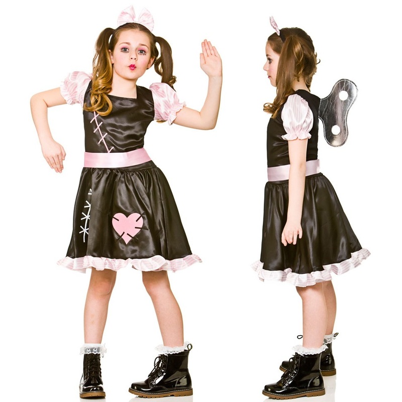Wind-up doll Kim costume for children M