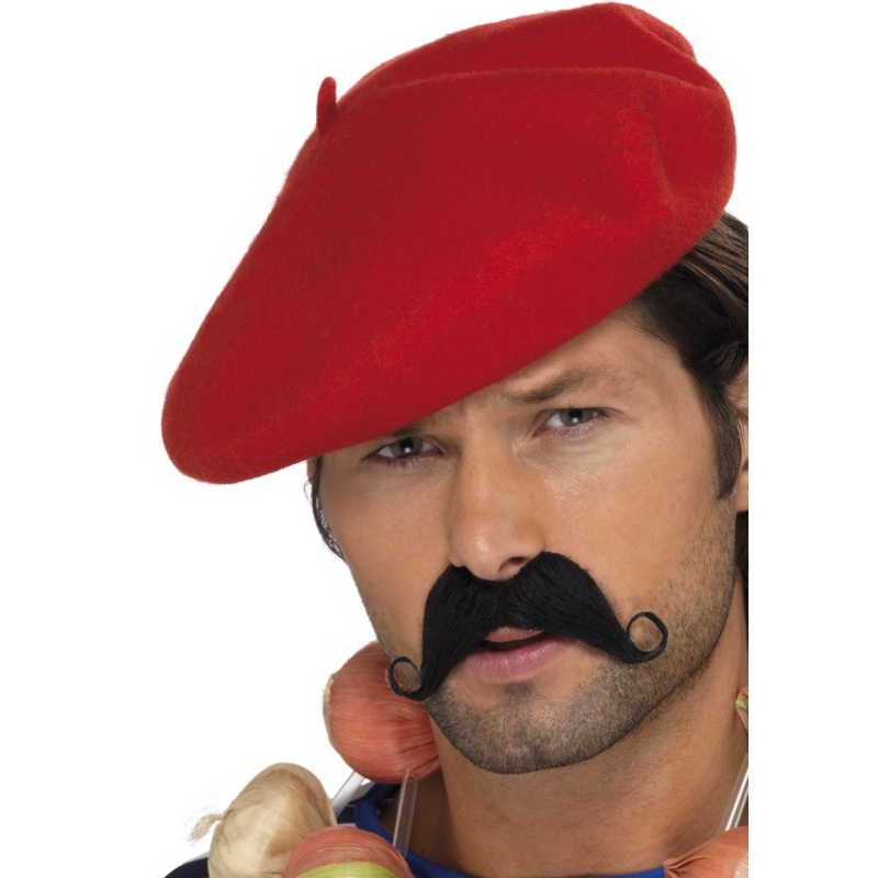 Classic red beret