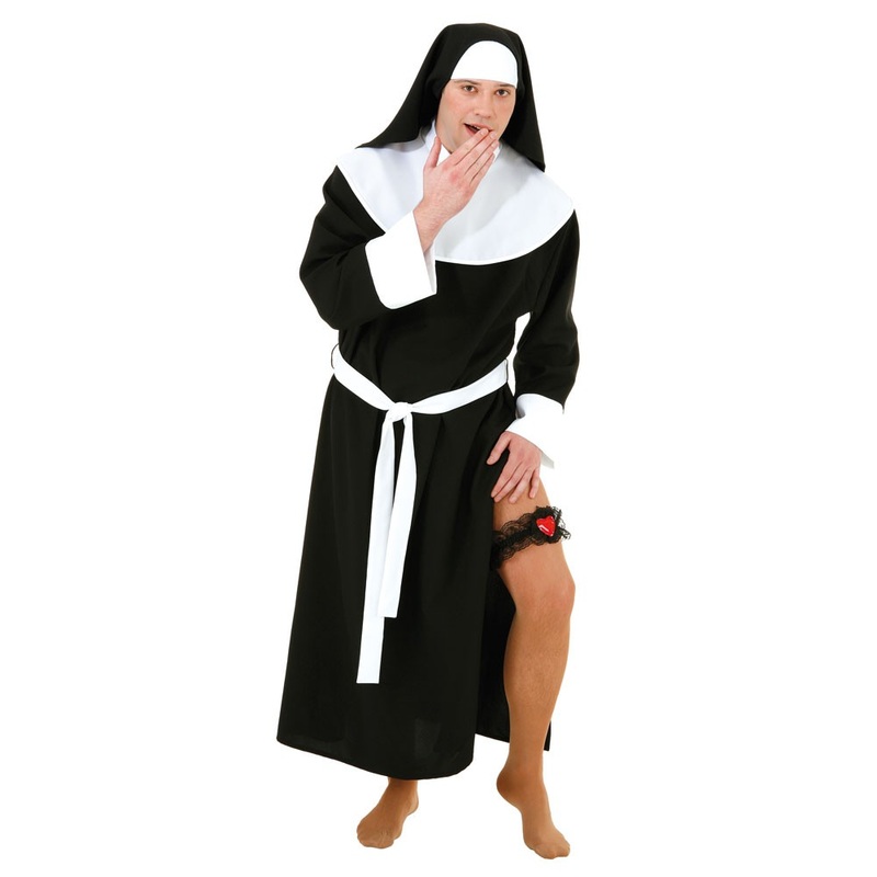 Convent nurse Stefanie men's costume 46-48