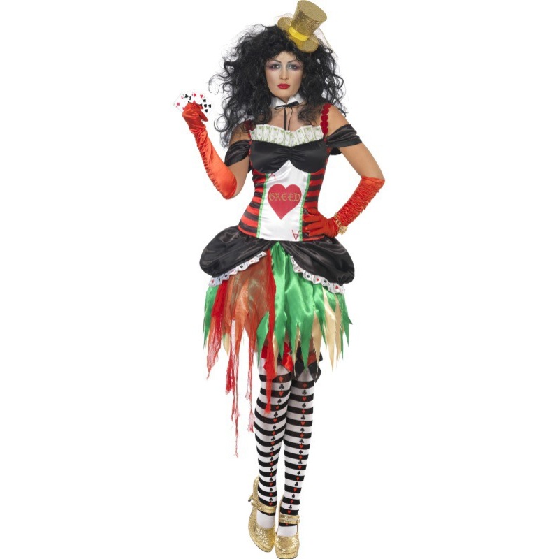 Crazy harlequin costume for women 40-42