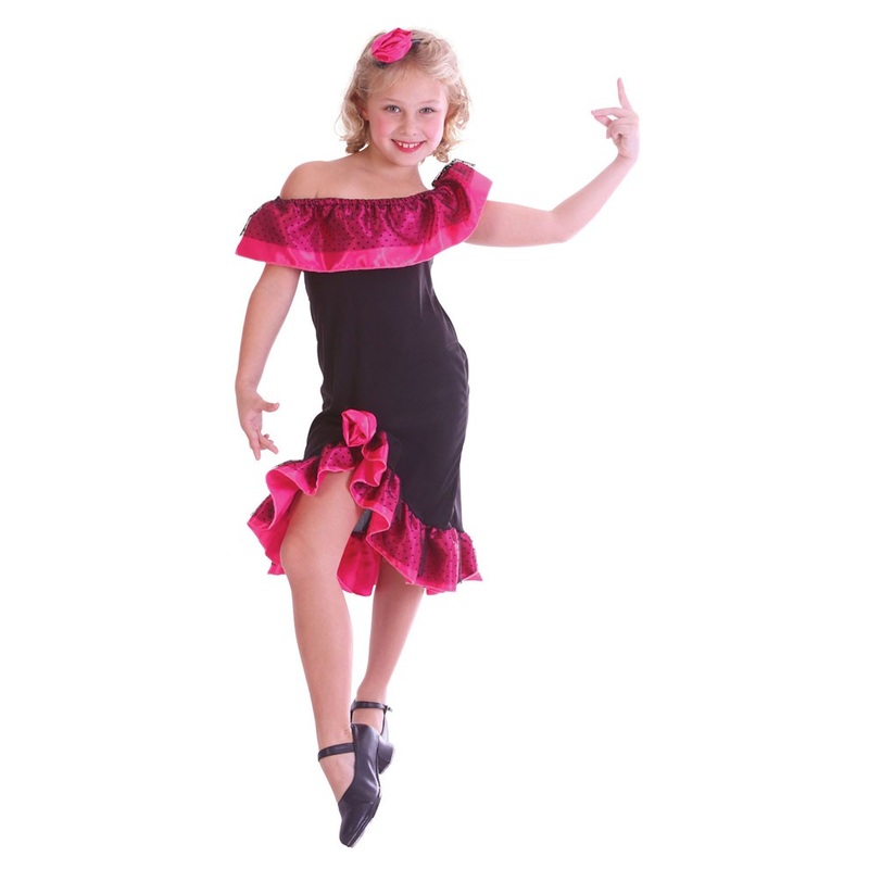 Flamenco Lady Lucia child costume S