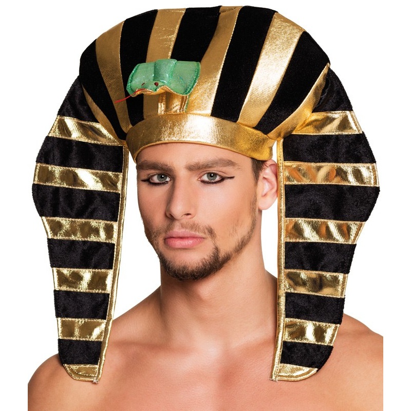 Golden pharaoh hood