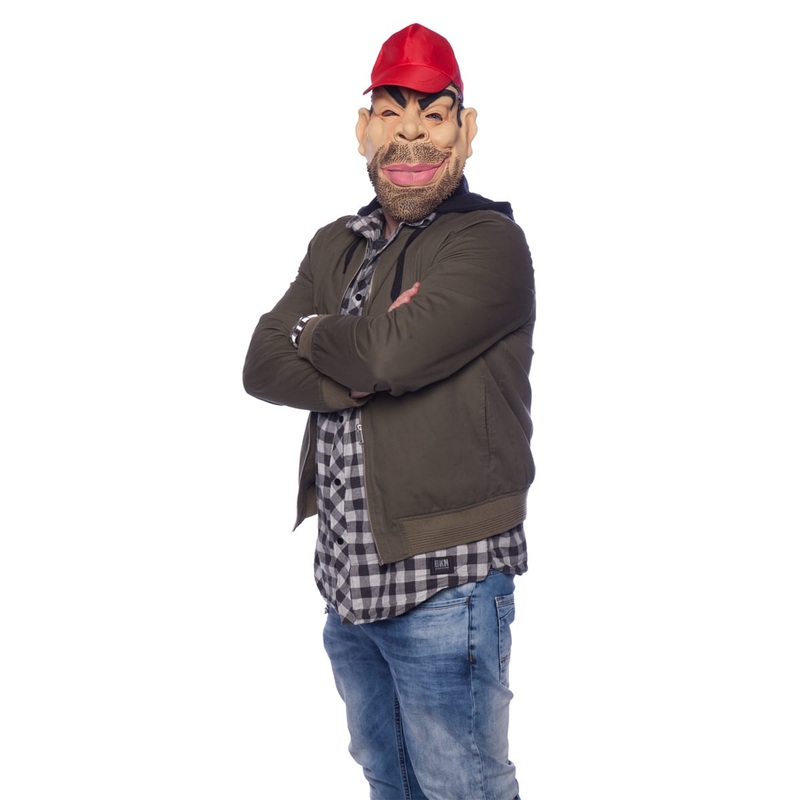 Latex mask trucker Willi