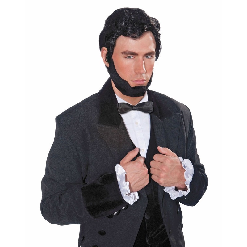 Lincoln Mr President Wig With Beard