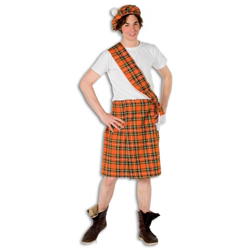 Men's tartan costume 48-50
