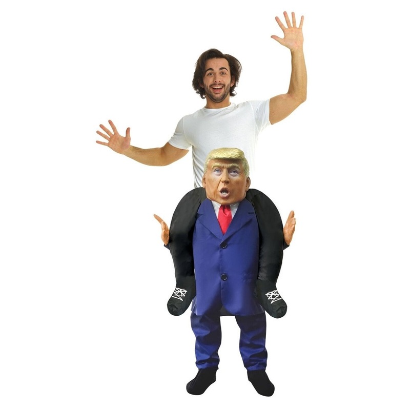Piggyback Mr President costume