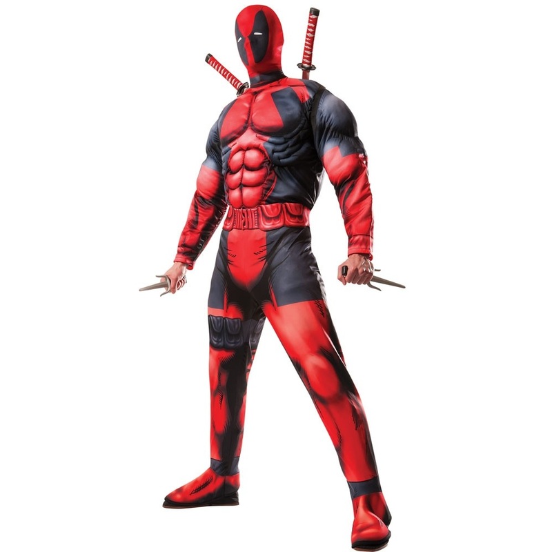 Premium Deadpool costume for men M-L