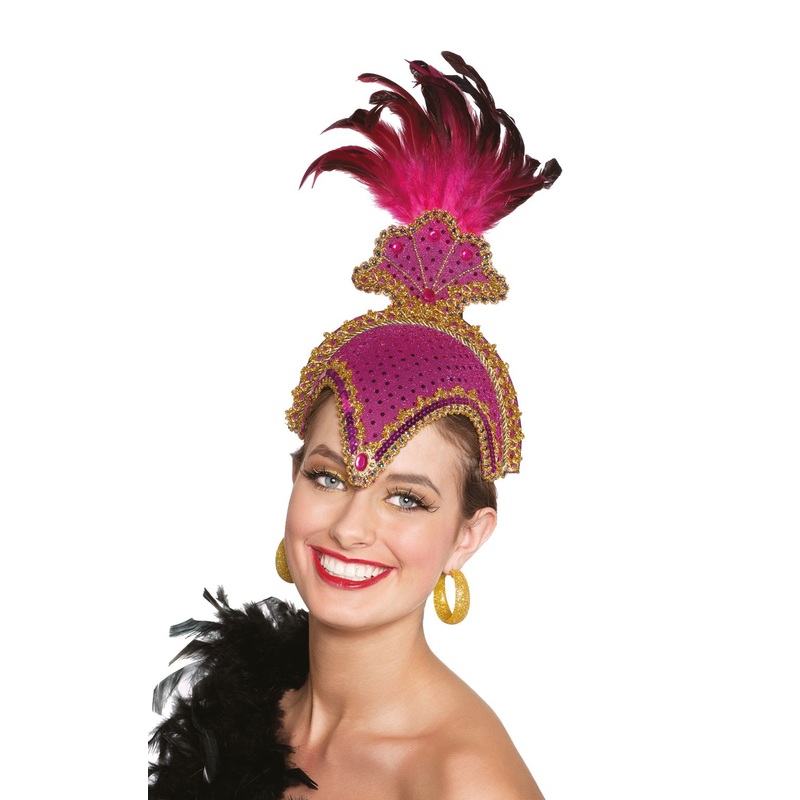 Premium samba hat in pink