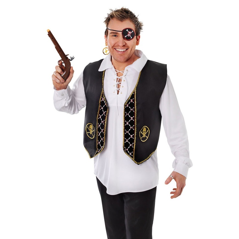 Victor skull pirate vest