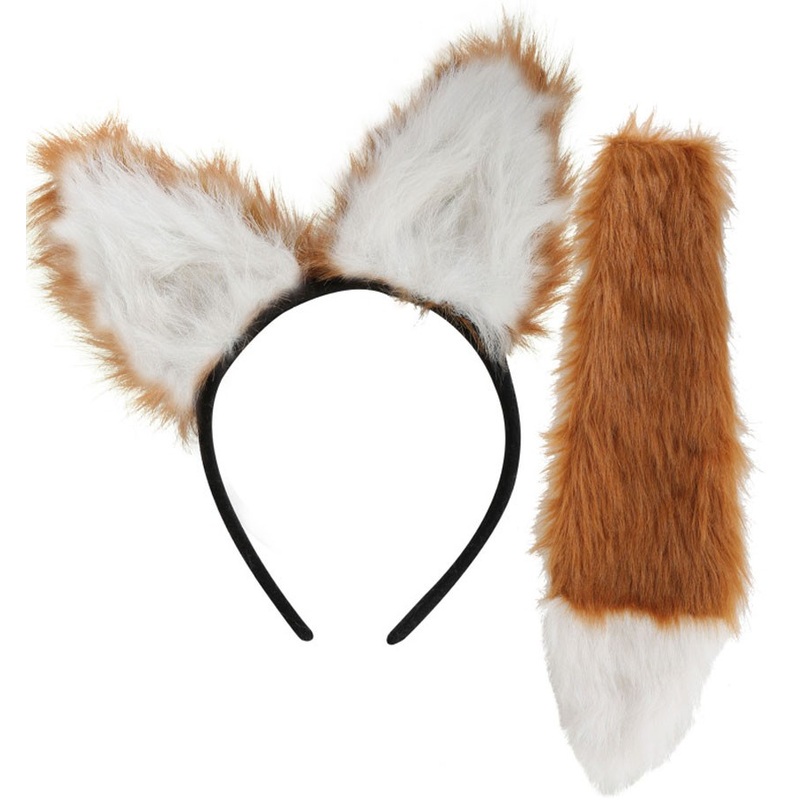 2-piece fox costume accessories set