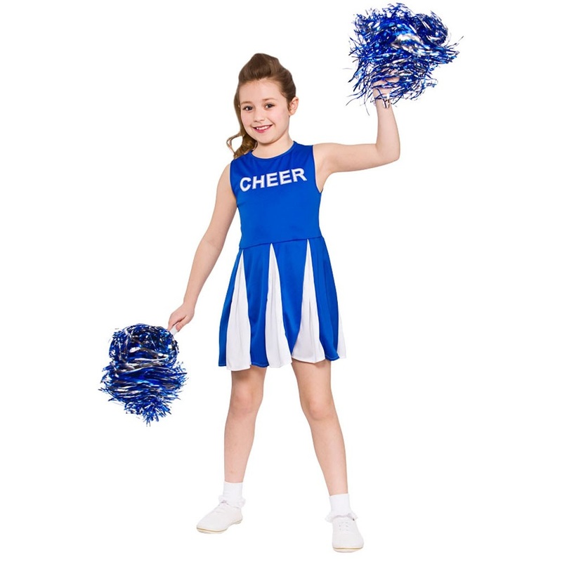 Blue Hayden cheerleader dress for kids S