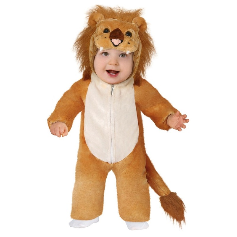 Brave lion plush costume for toddlers