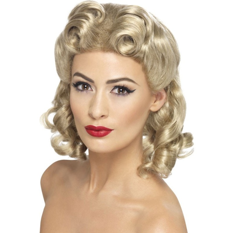 Carol 40s retro wig in blonde