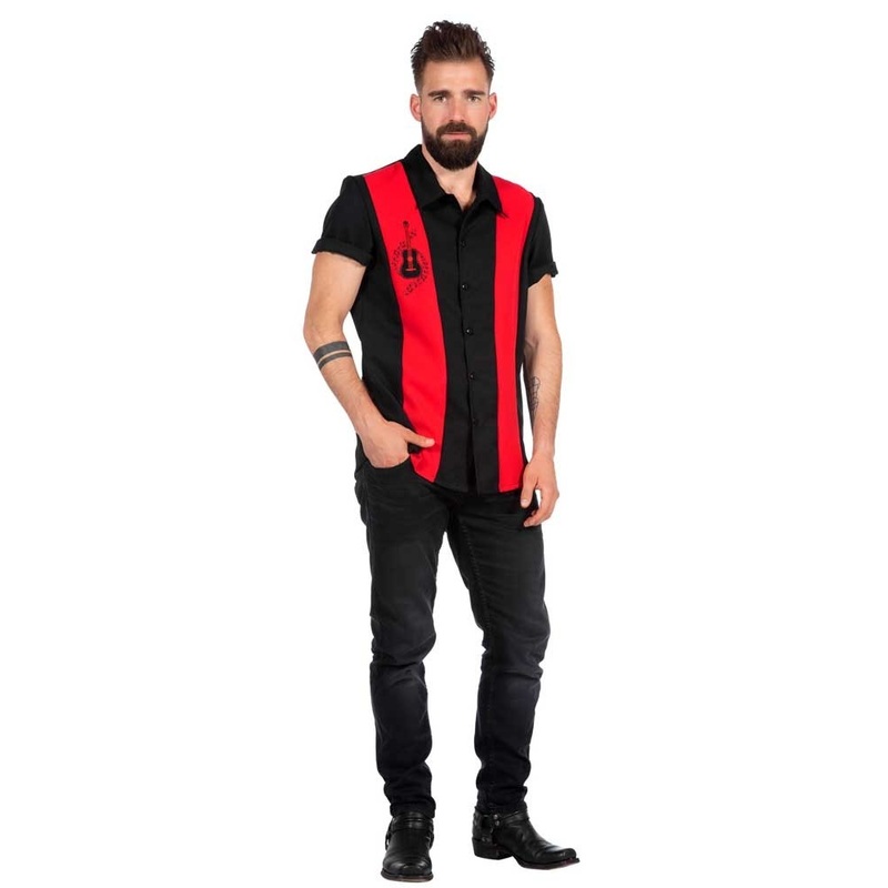 Chris Red Rockyabilly Shirt 48