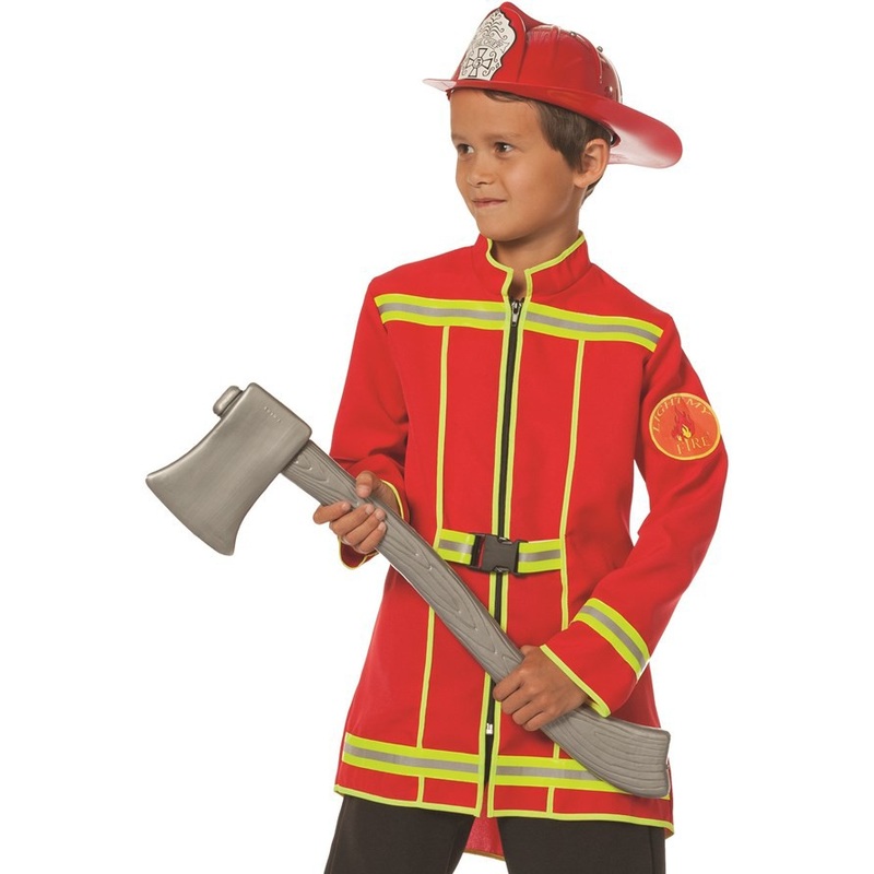 Fire department children's jacket red 116