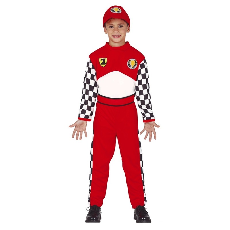 Formula racing driver kids costume Charlie