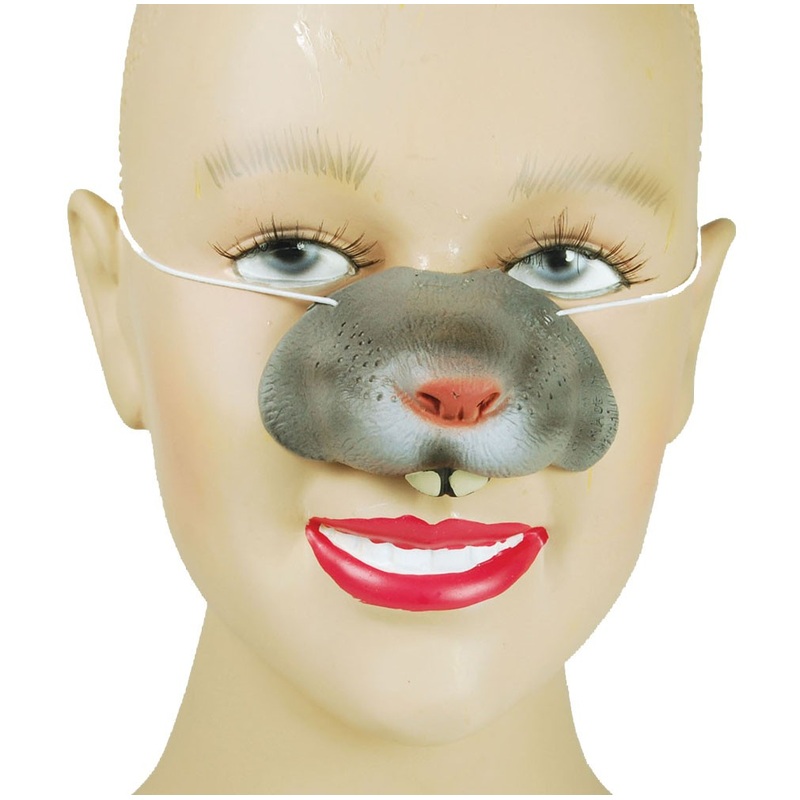 Gray rat mask