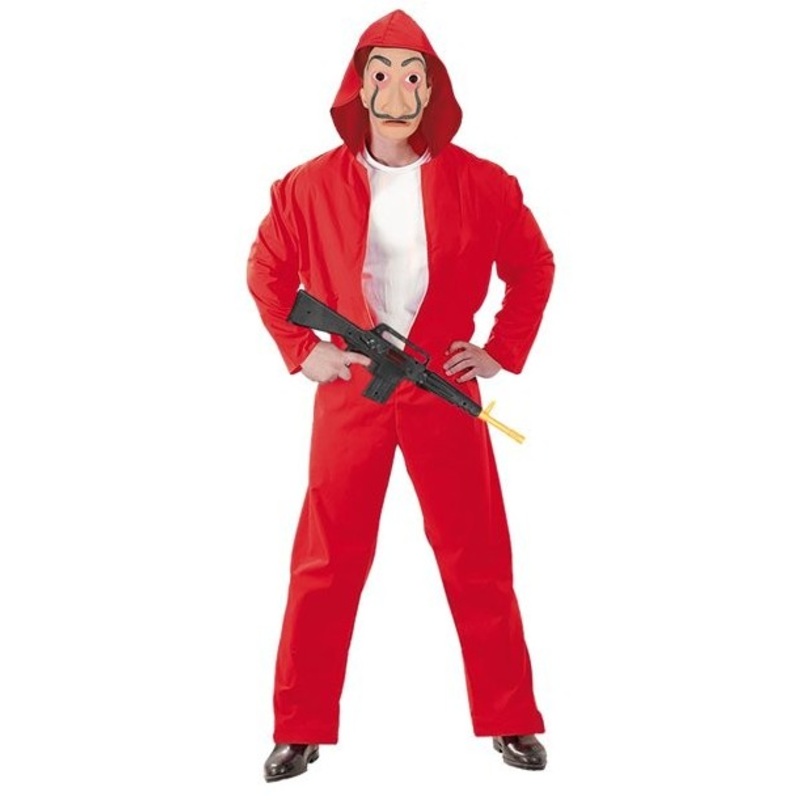 House of Money costume with accessories