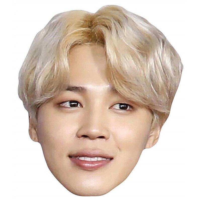 Jimin BTS cardboard mask