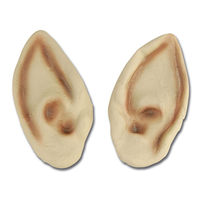 Leprechaun fairy tale ears beige