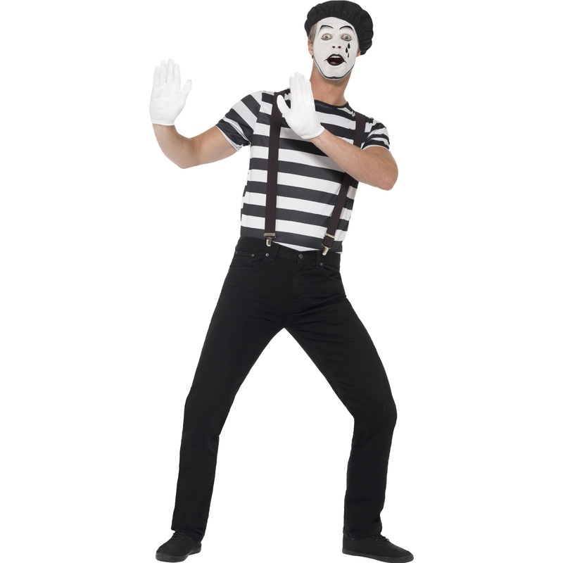 Mime Karl men's costume M