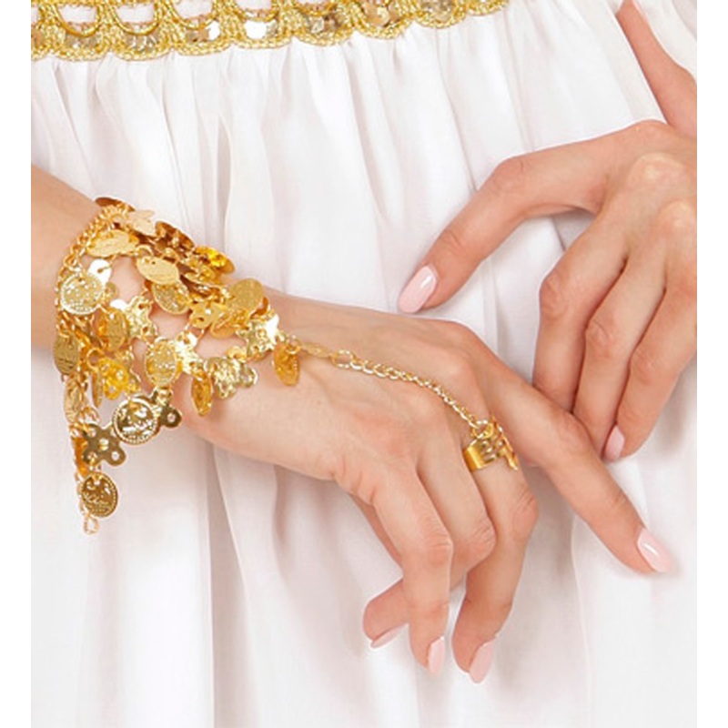 Oriental hand jewelry gold
