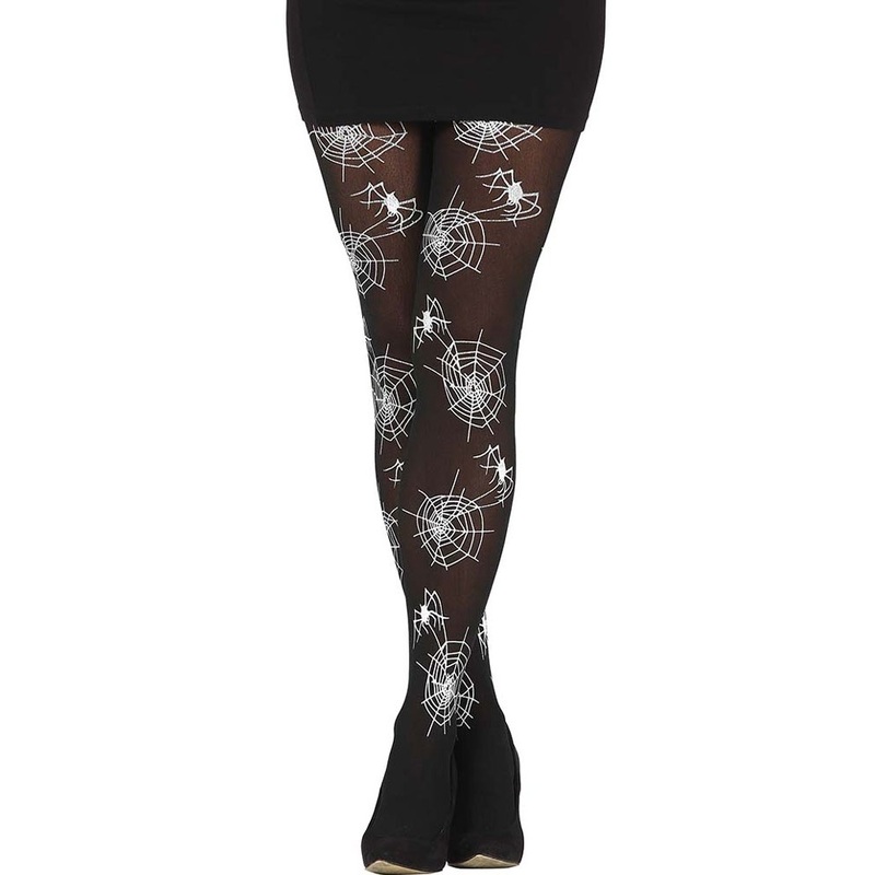 Spider web tights for women