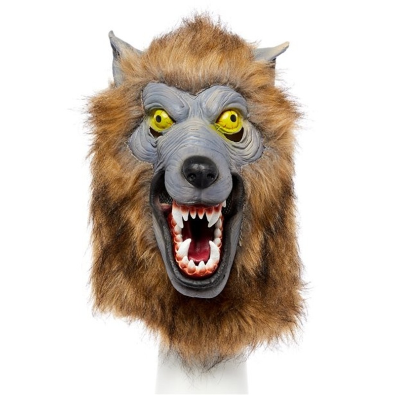 Werewolf full head mask for adults